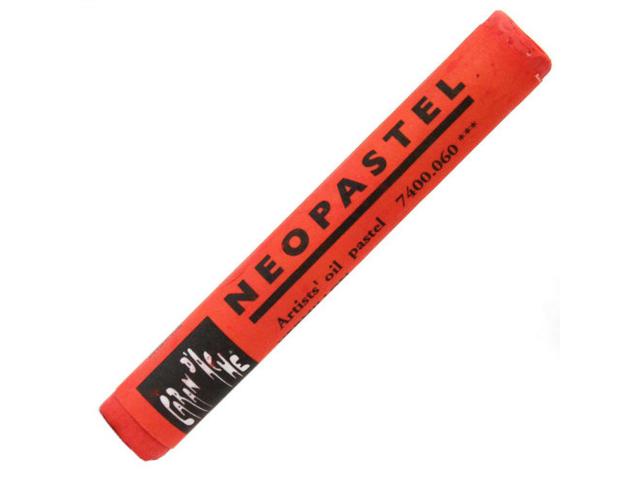 Caran d'ache neopastel - 060 vermilion