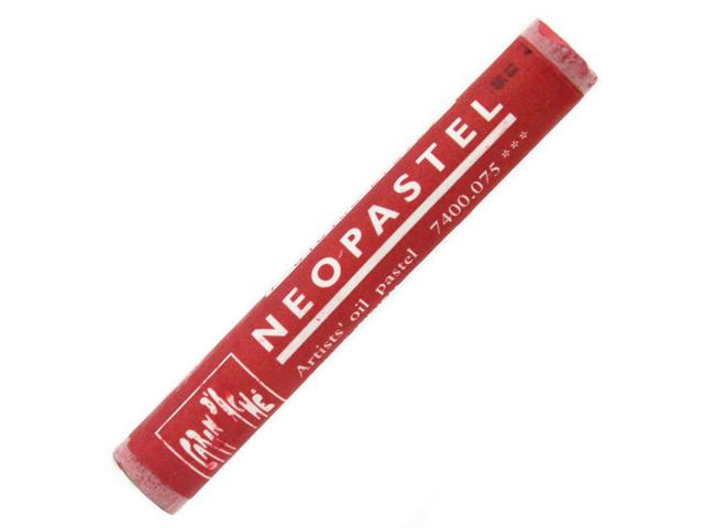 Caran d'ache neopastel - 075 indian red
