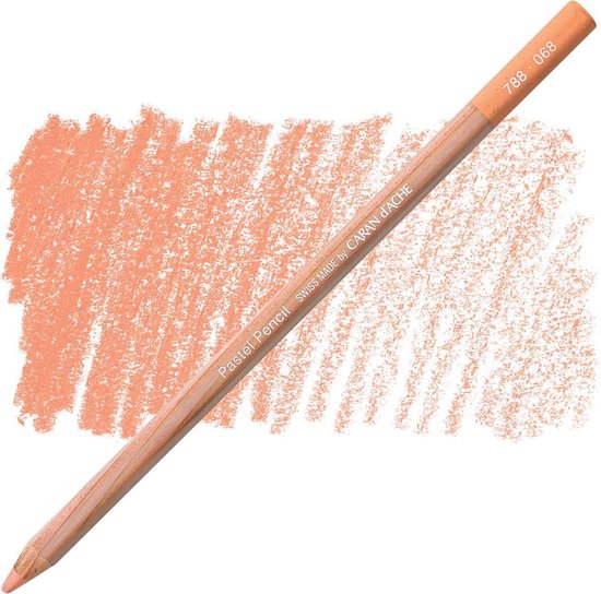 Caran d'ache pastelpotlood herculanumred 068