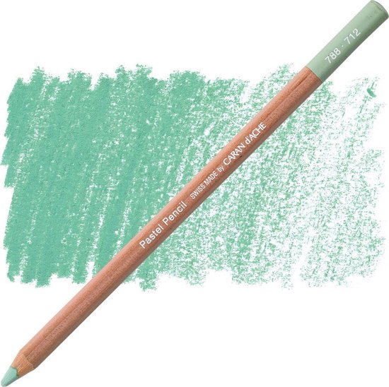 Caran d'ache pastelpotlood verdigris 712