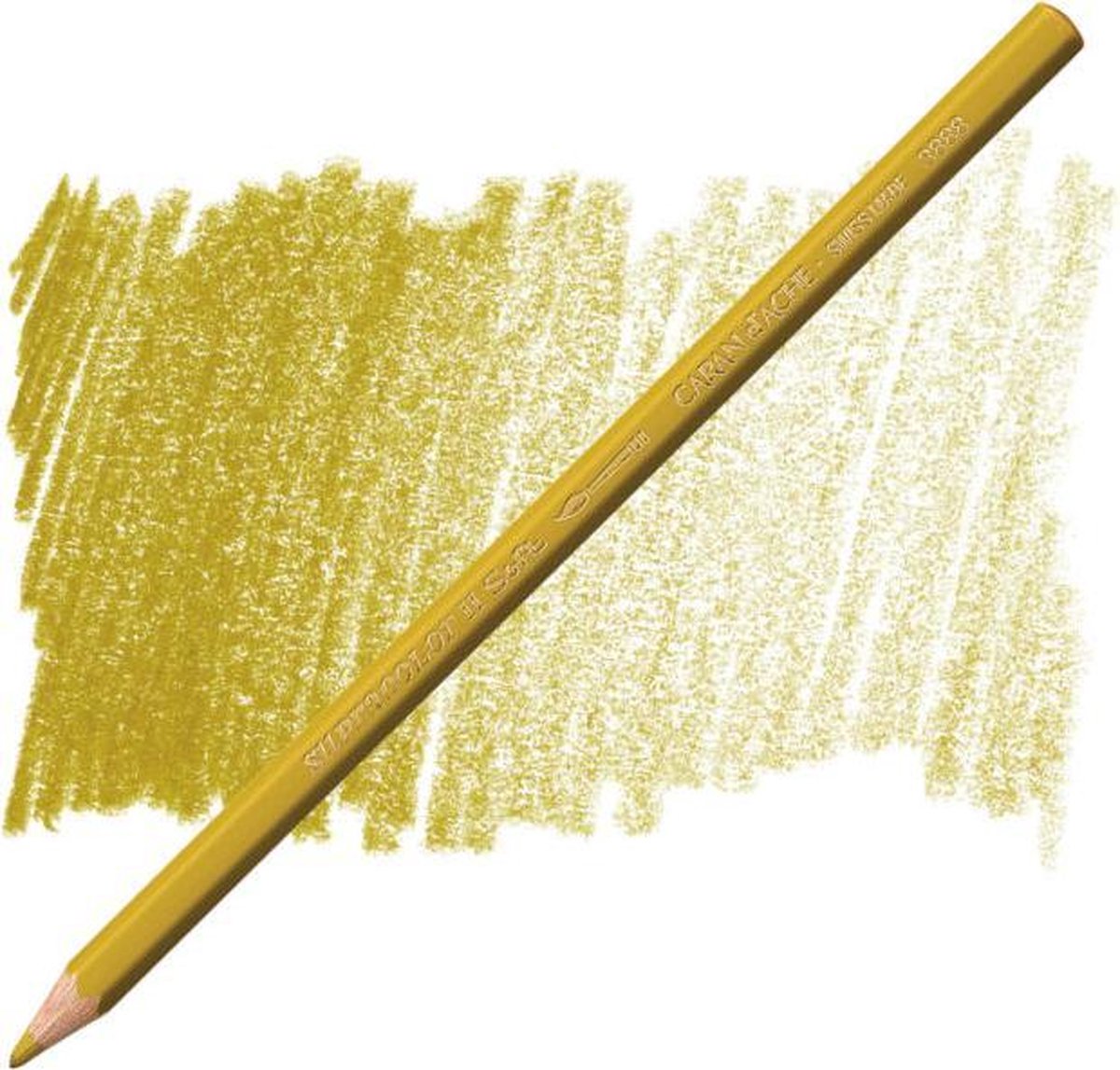 Caran d'ache supracolor soft 025 groene oker