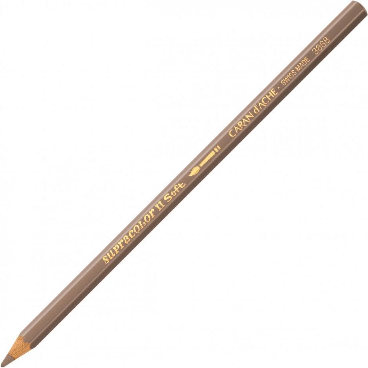 Caran d'ache supracolor soft 043 oranjebruin