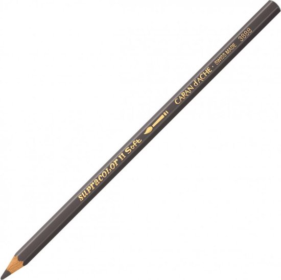Caran d'ache supracolor soft 045 vandijcke bruin