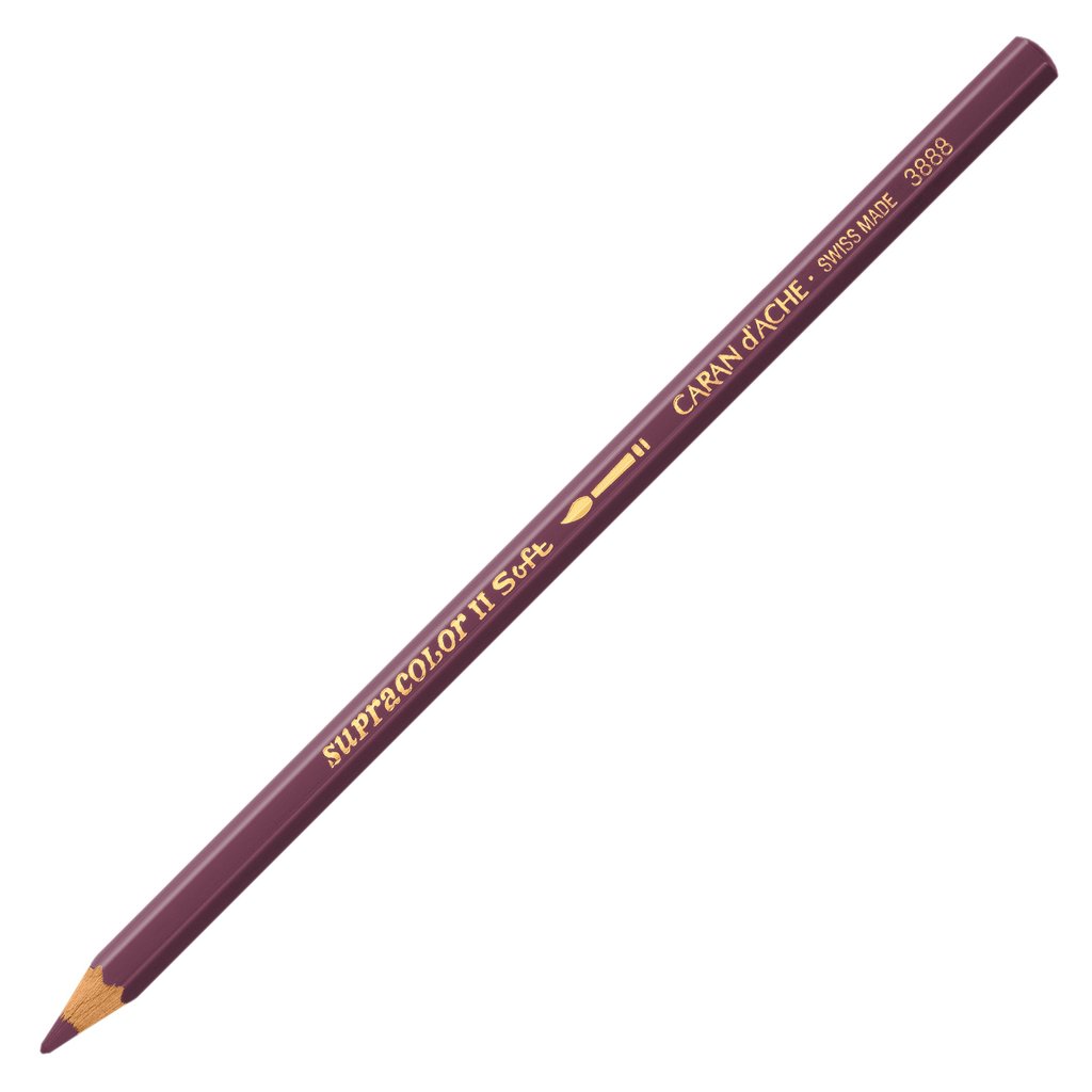 Caran d'ache supracolor soft 089 donkerkarmijn