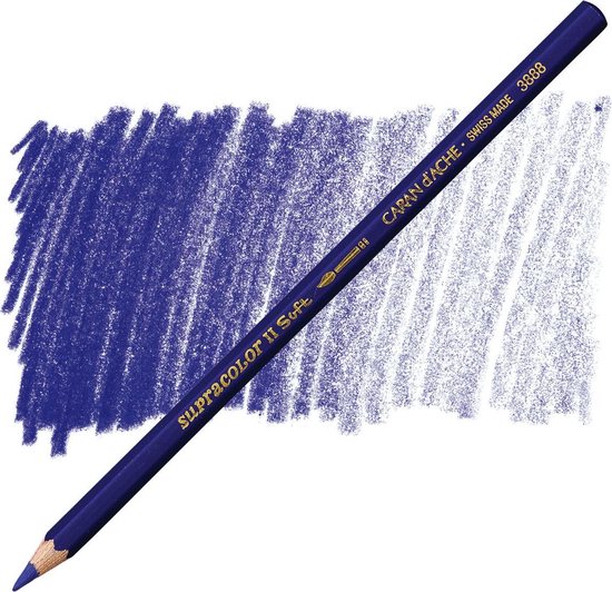 Caran d'ache supracolor soft 130 koningsblauw