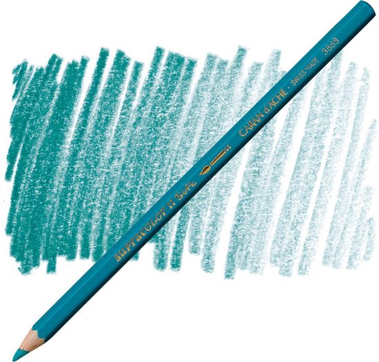 Caran d'ache supracolor soft 170 azuur blauw