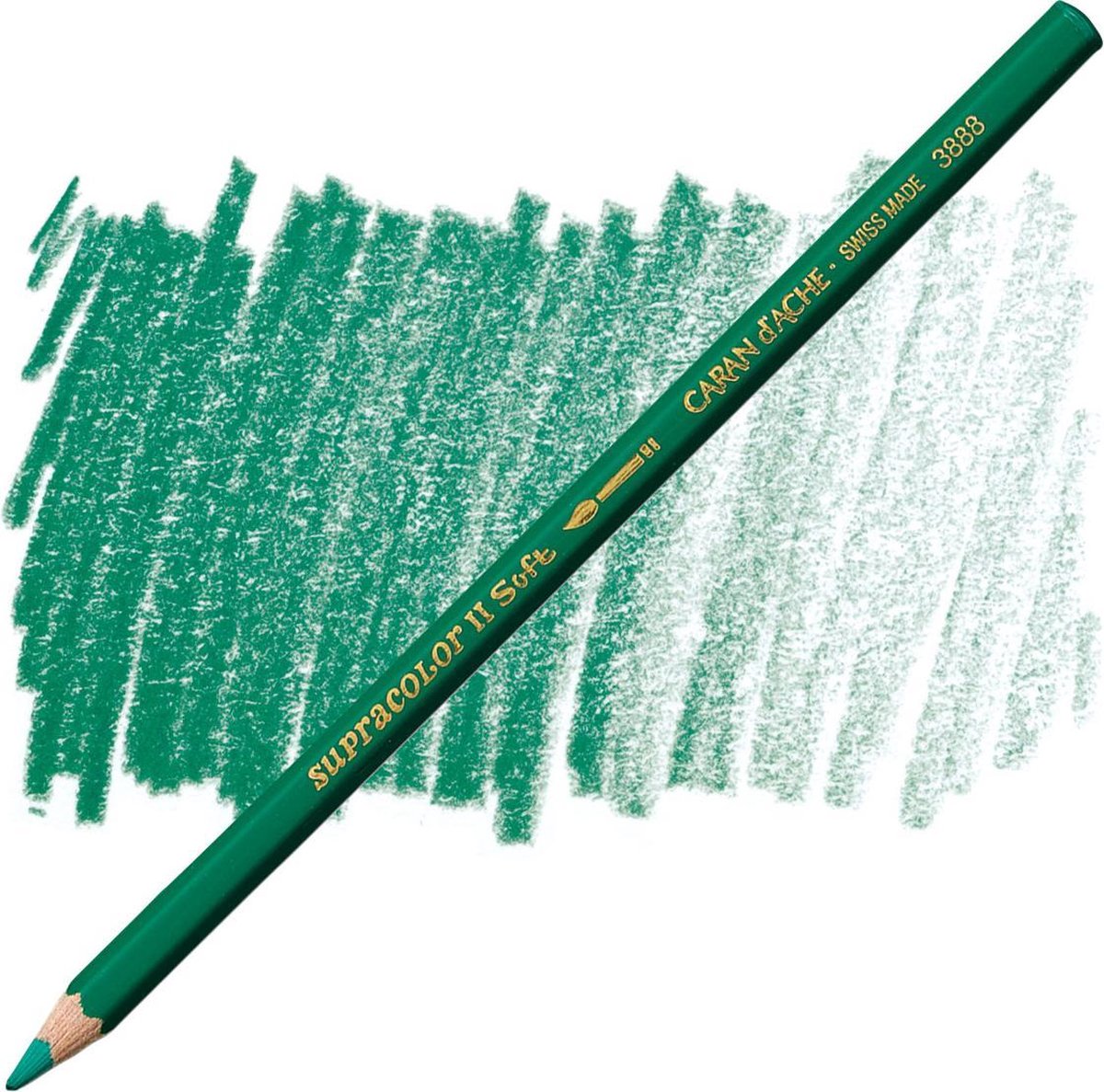 Caran d'ache supracolor soft 180 malachite