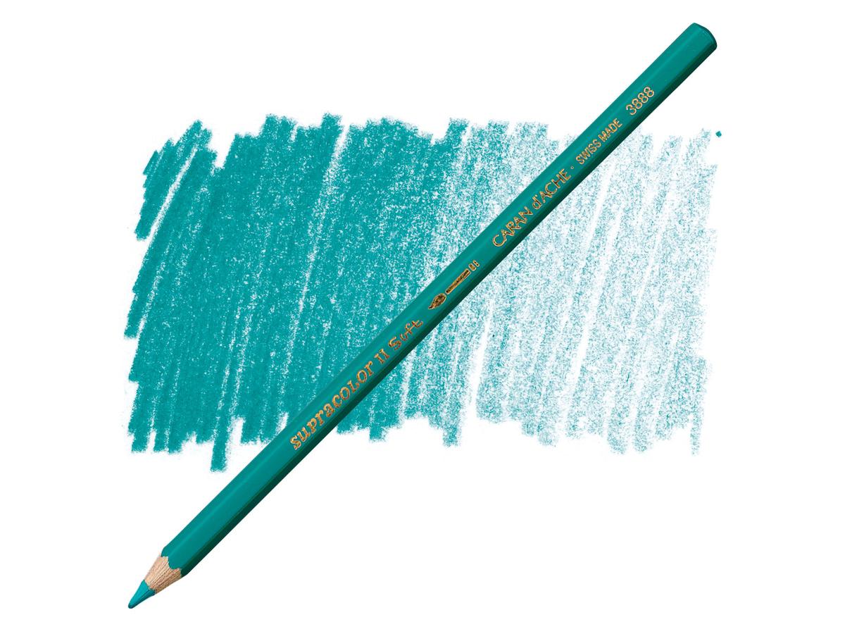 Caran d'ache supracolor soft 195 opaalgroen