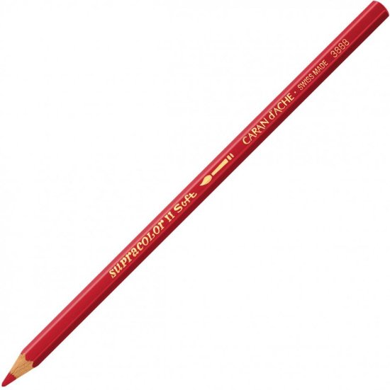 Caran d'ache supracolor soft 280 ruby rood