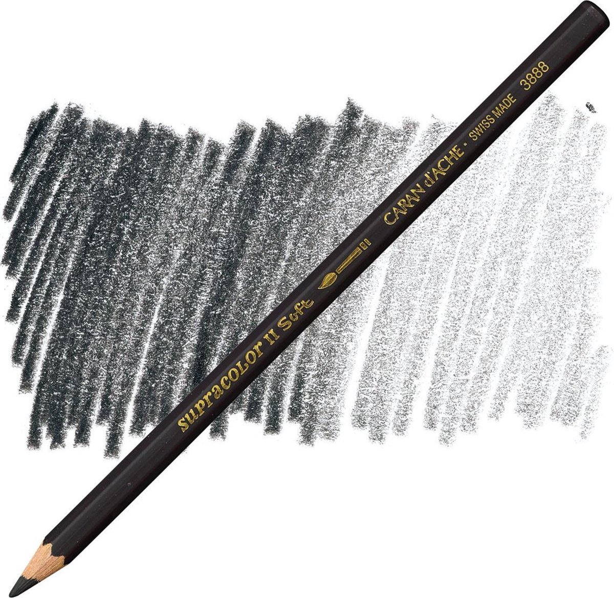Caran d'ache supracolor soft 409 houtskool grijs