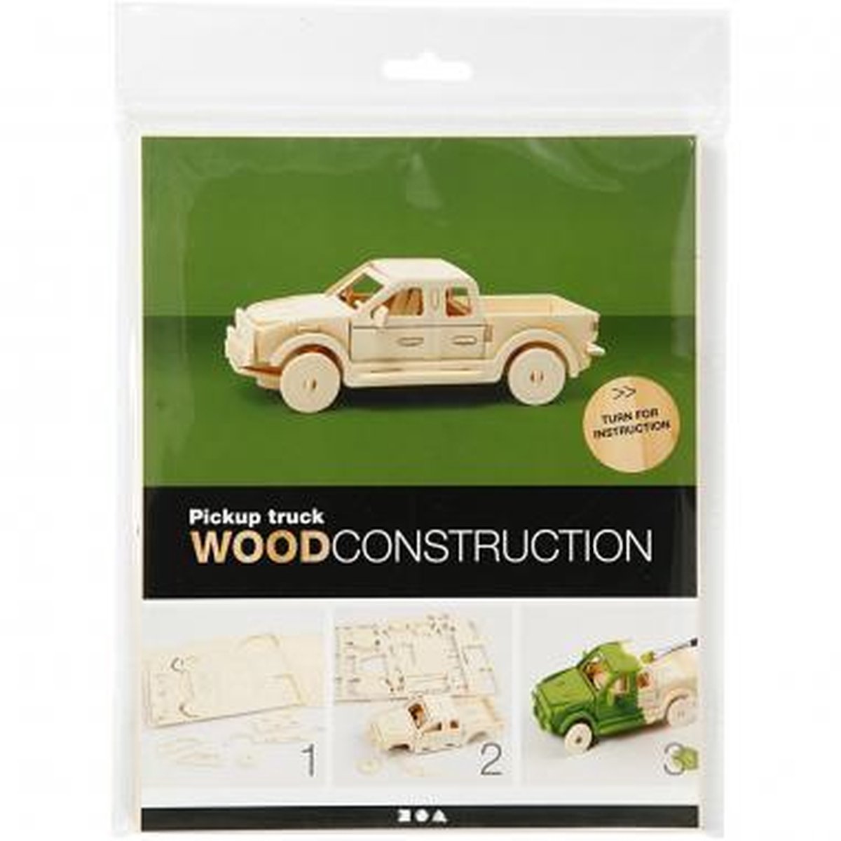 CCHobby 3D houten puzzel - auto