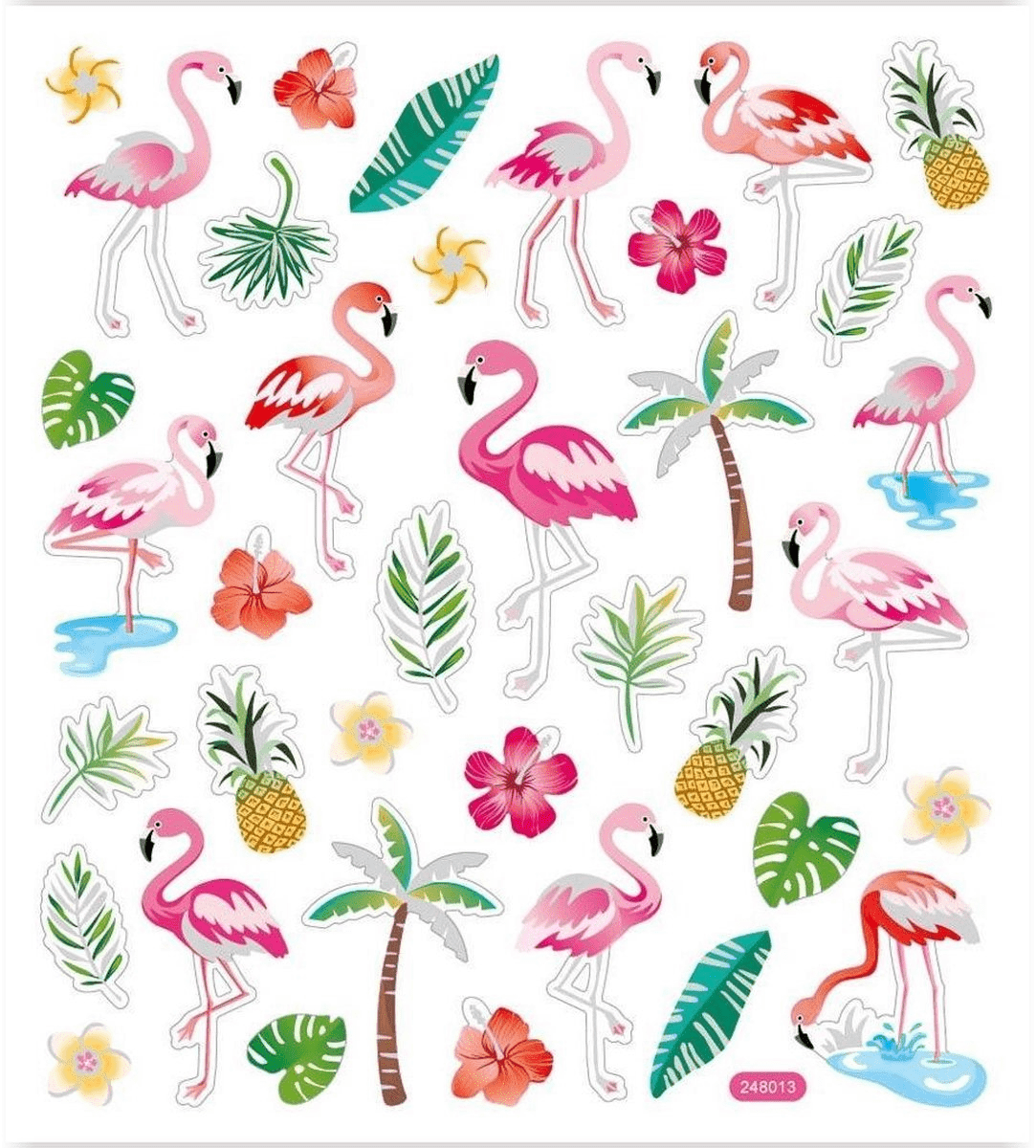 CCHobby stickers - flamingo