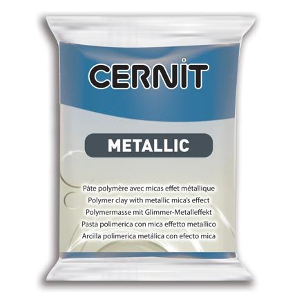 Cernit metallic - blauw 56gr