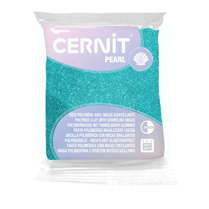 Cernit pearl - groen 56gr