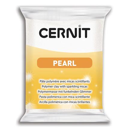 Cernit pearl - parel wit 56gr