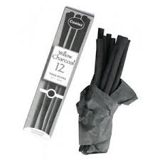 Coates Houtskool dik 12 stuks 7 - 9mm