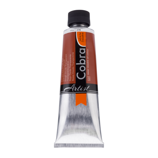 Cobra artist 150ml S3 - 378 transparant oxyde rood