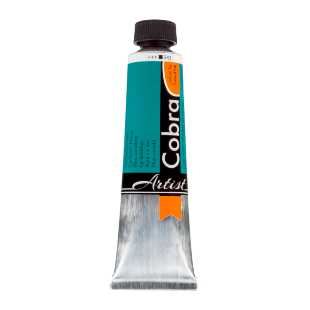 Cobra artist 40ml S2 - 542 caribisch blauw