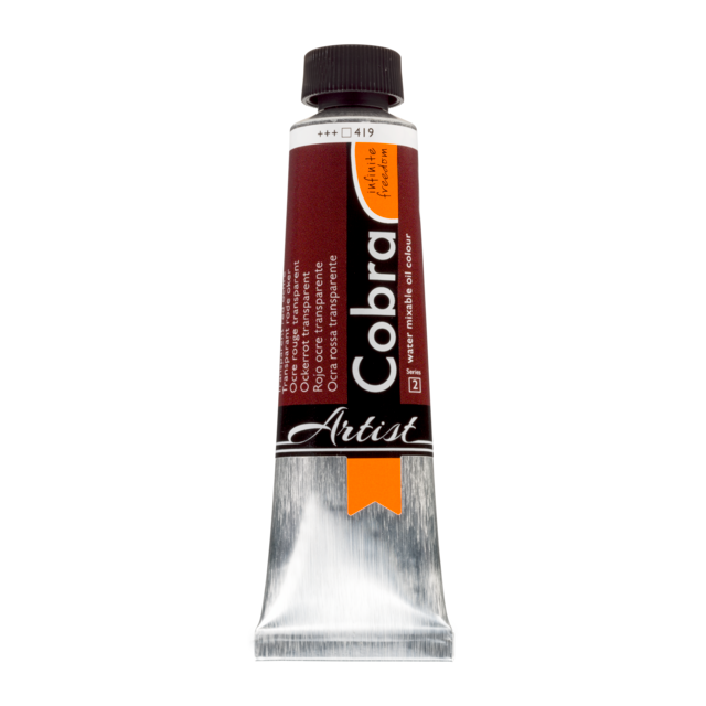 Cobra artist 40ml S3 - 419 transparant rode oker