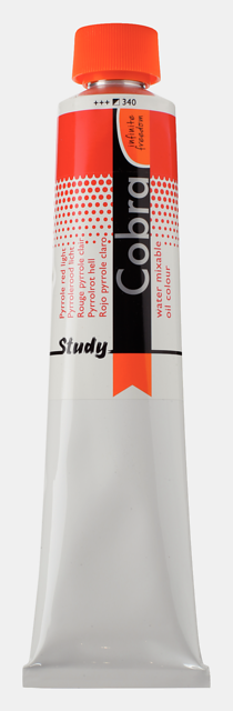 Cobra study 200ml - 340 pyrolerood licht
