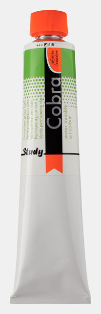 Cobra study 200ml - 618 permanentgroen licht