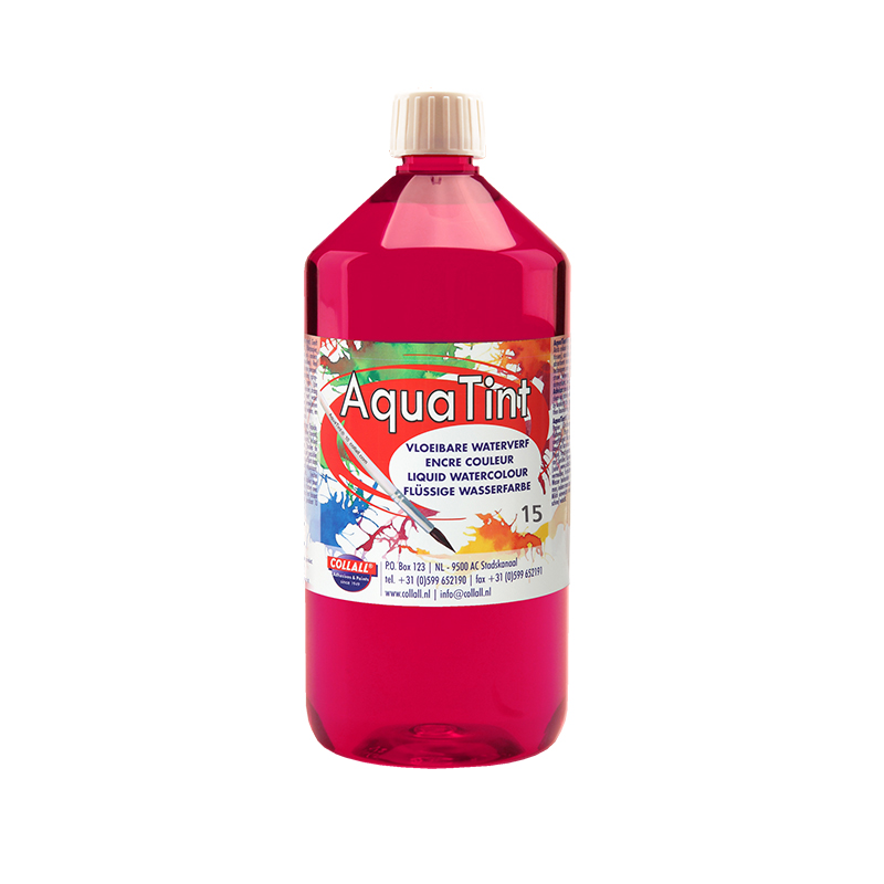 Collall aquatint 1000ml – 15 kersenrood