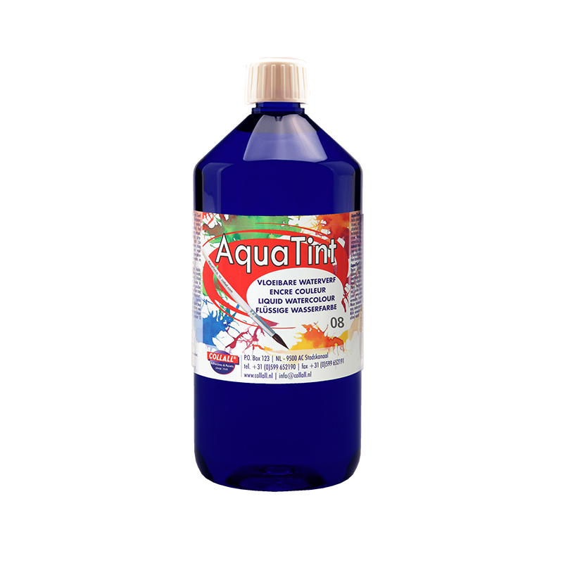 Collall aquatint 1000ml – 8 nachtblauw