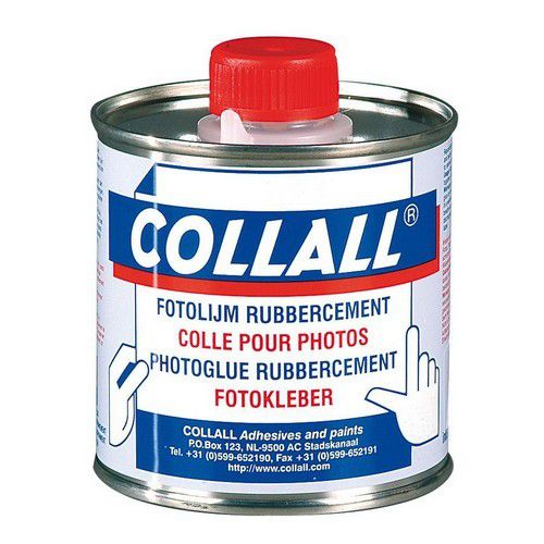 Collall rubbercement 250ml met kwast