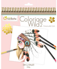 Coloriage Wild 2, Emmanuelle Colin
