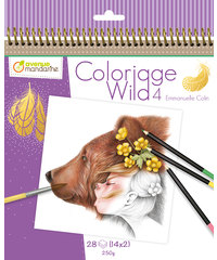 Coloriage Wild 4, Emmanuelle Colin