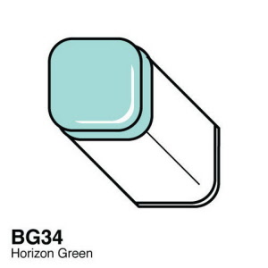 Copic marker BG34 horizon green