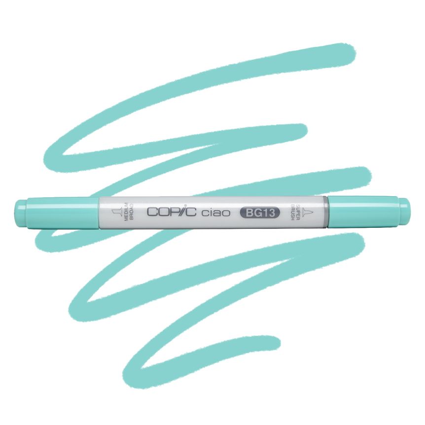 Copic marker ciao BG13 mint green