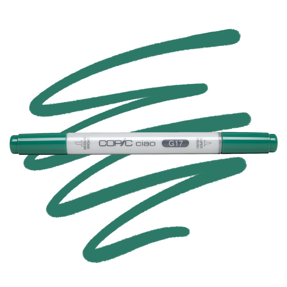 Copic marker ciao G17 forest green