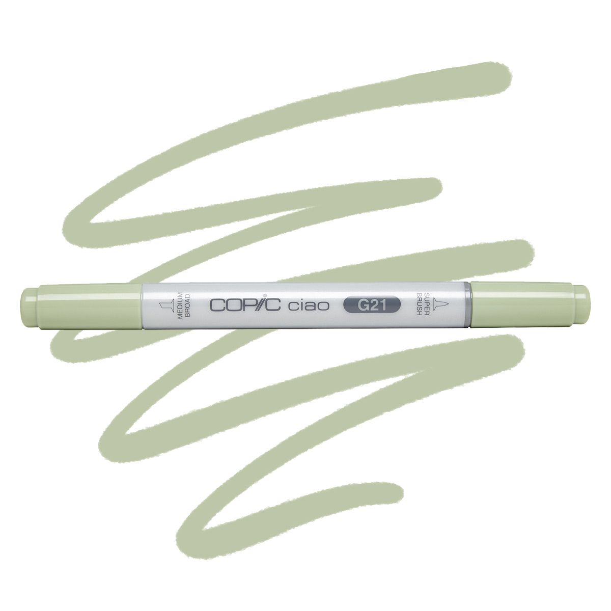 Copic marker ciao G21 lime green