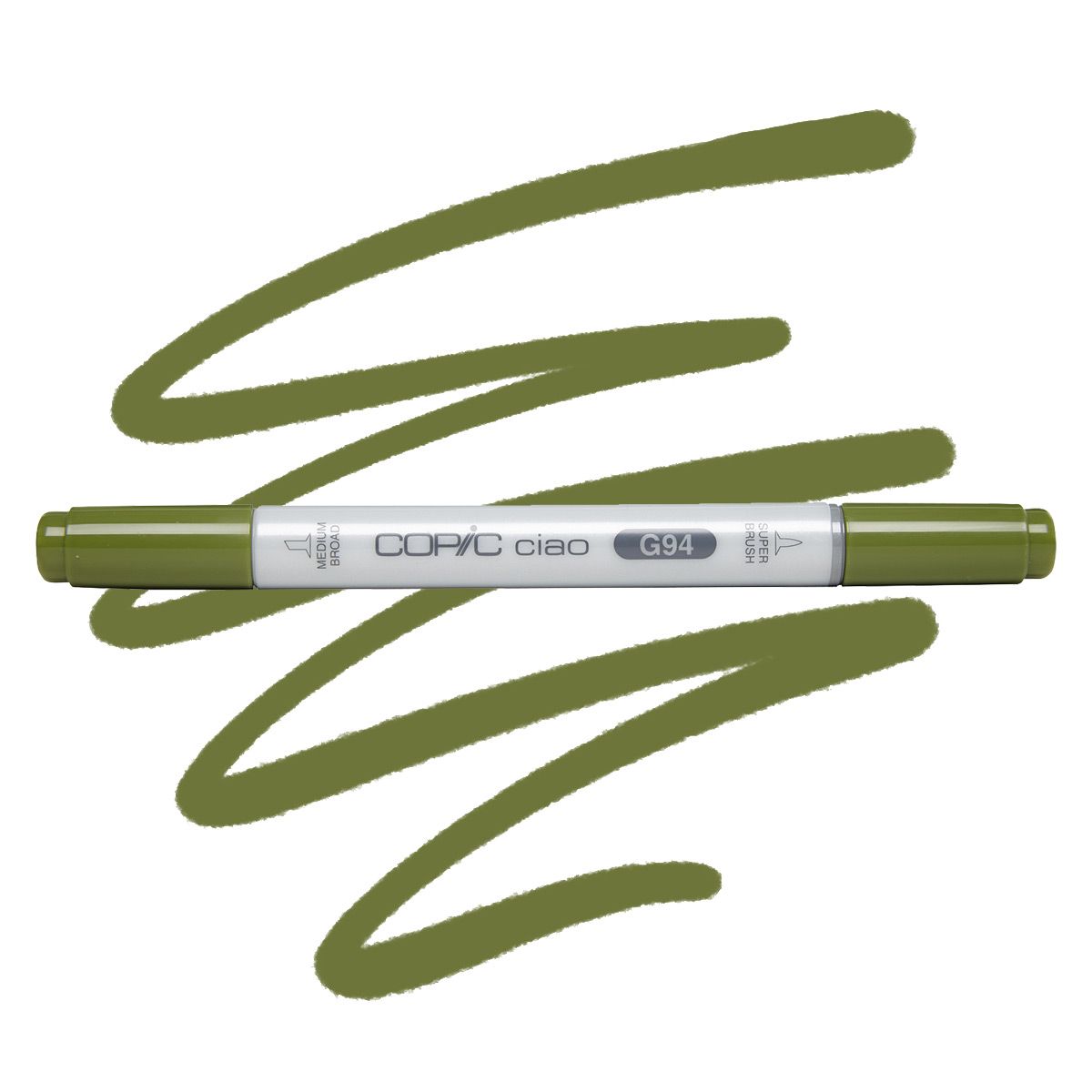 Copic marker ciao G94 grayish olive