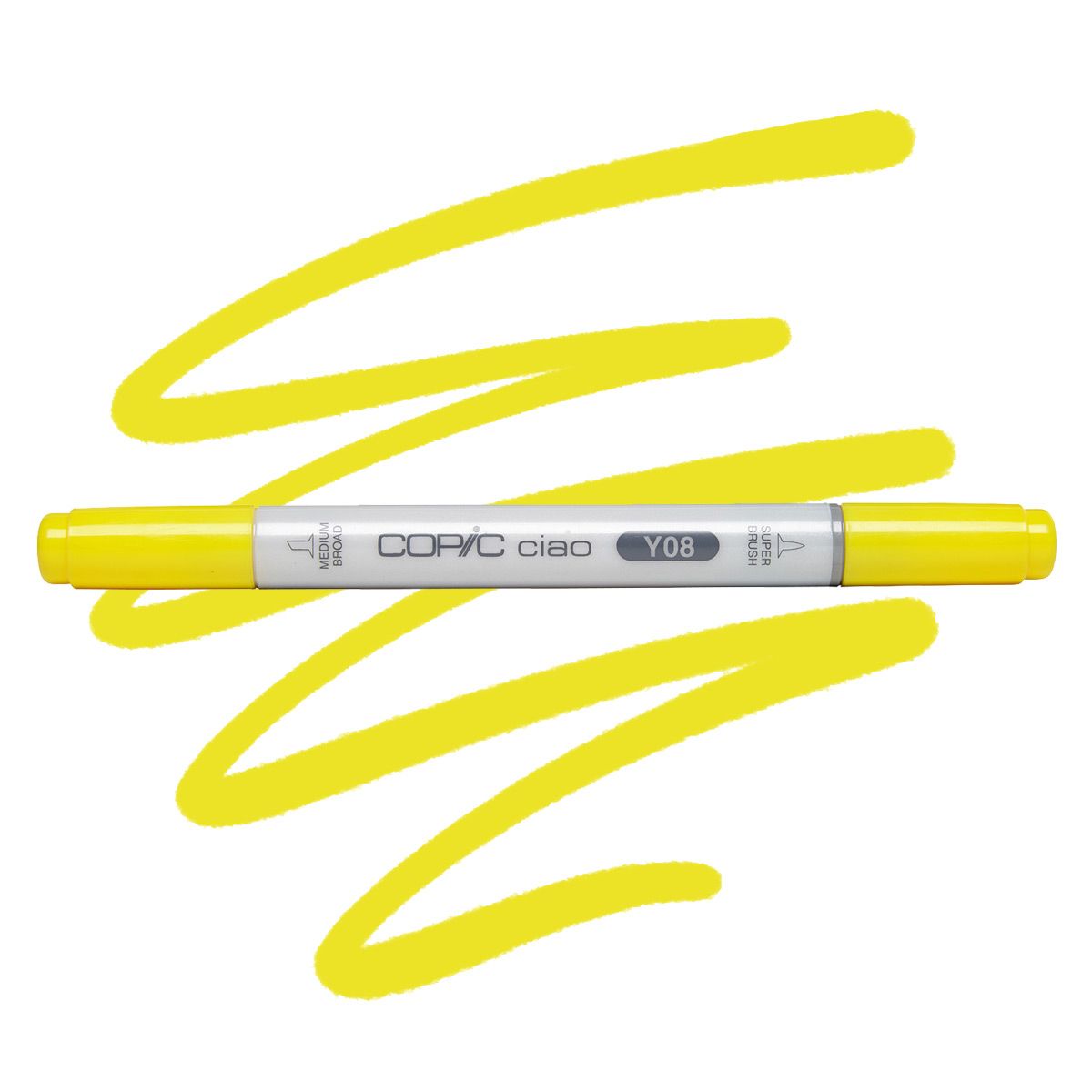 Copic marker ciao Y08 acid yellow