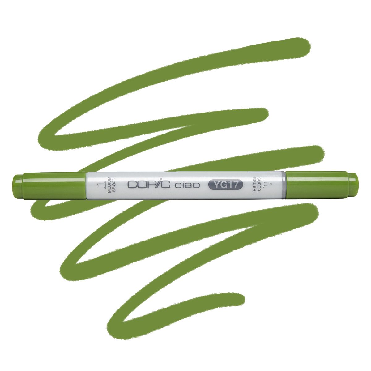 Copic marker ciao YG17 grass green