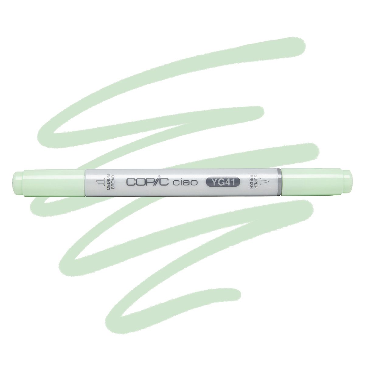 Copic marker ciao YG41 pale green