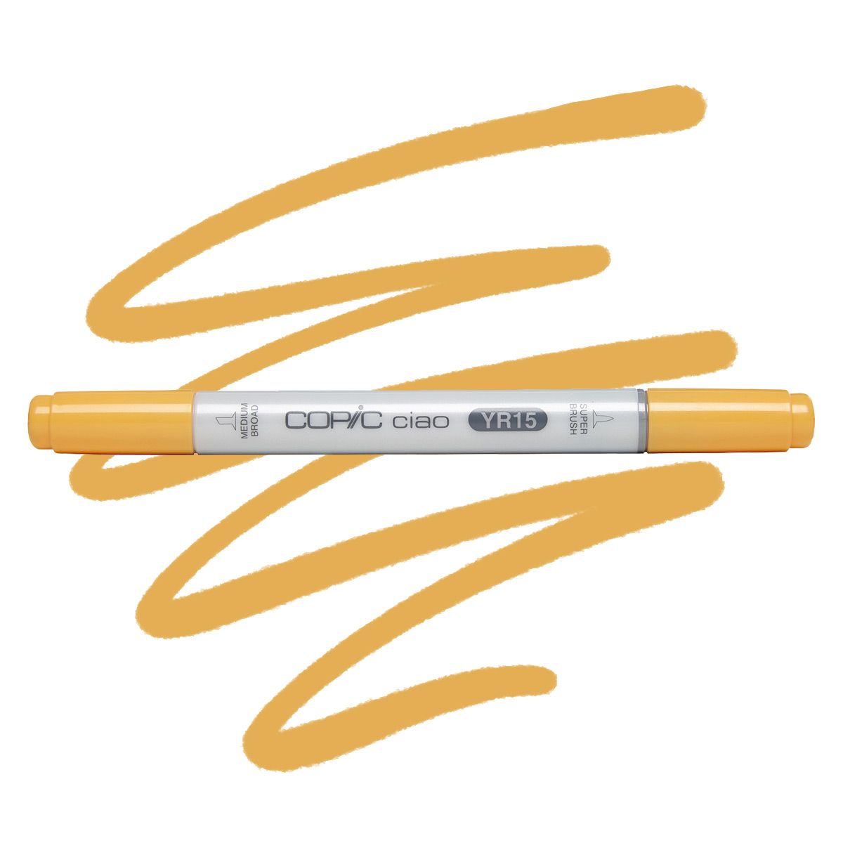 Copic marker ciao YR15 pumpkin yellow