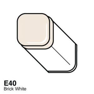Copic marker E40 brick white