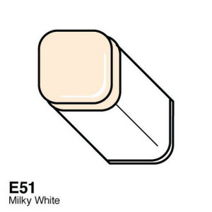 Copic marker E51 milky white