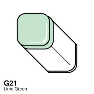 Copic marker G21 lime green