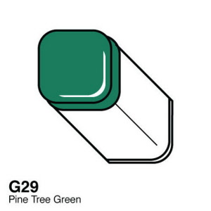 Copic marker G29 pine tree green