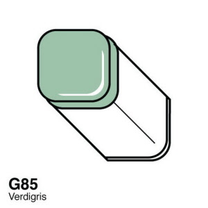 Copic marker G85 verdigris