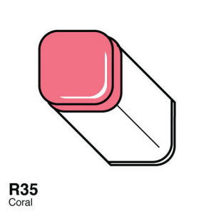 Copic marker R35 coral