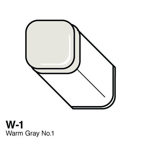 Copic marker W0 warm gray no. 0