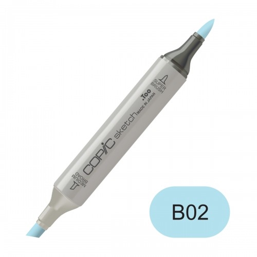 Copic sketch B02 robin's egg blue
