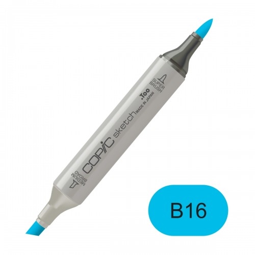 Copic sketch B16 cyanine blue