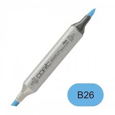 Copic sketch B26 cobalt blue