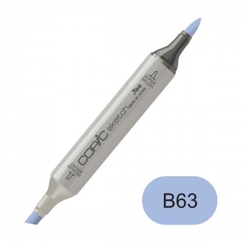 Copic sketch B63 light hydrangea